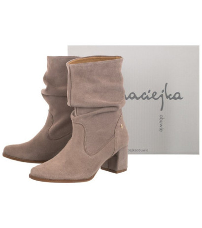 Maciejka Beżowe 06005-10/00-6 (MA984-a) shoes