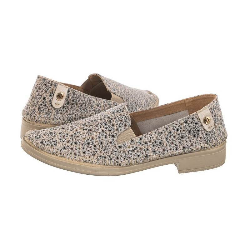 Maciejka Beżowe 5854A-04/00-5 (MA993-a) kurpes