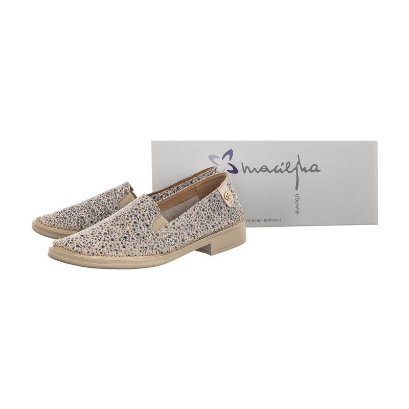 Maciejka Beżowe 5854A-04/00-5 (MA993-a) kurpes