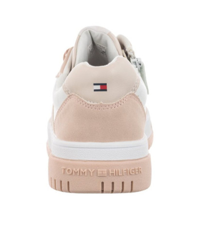 Tommy Hilfiger Flag Low Cut Lace-Up Sneaker Pink/White T3A9-32719-1467 X054 (TH670-a) sporta apavi