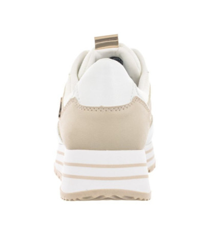 Tamaris Białe 1-23706-20 193 Wht/Lt Gold (TM423-b) sporta apavi