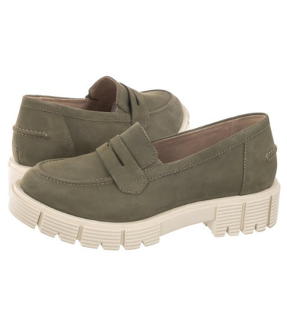 Caprice Zielone/Oliwkowe 9-24755-20 730 Cactus Nubuc (CP358-a) kurpes