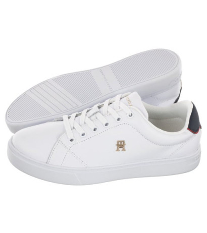 Tommy Hilfiger Elevated Essential Court Sneaker White/Rwb FW0FW06965 0K9 (TH692-b) sporta apavi