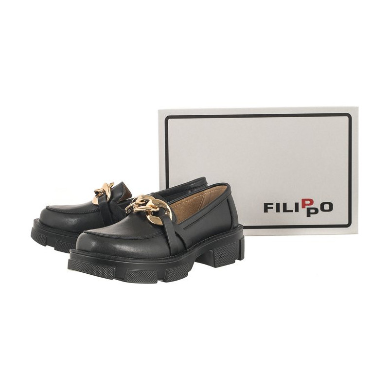 Filippo Czarne DP3221/23 BK (FO9-c) kurpes