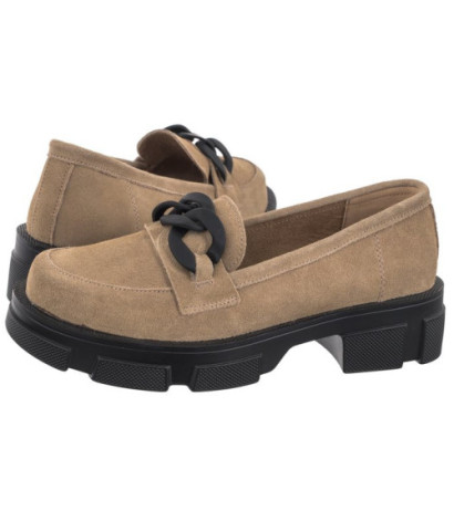 Filippo Beżowe/Czarne DP3221/24 BE BK (FO9-d) shoes