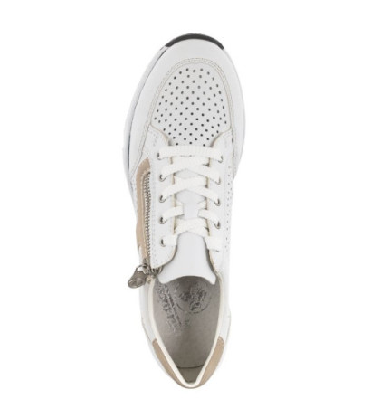 Rieker Białe/Beżowe N6304-80 (RI77-a) sportiniai bateliai