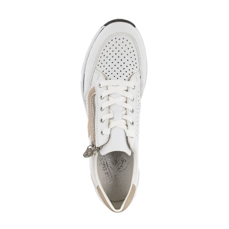 Rieker Białe/Beżowe N6304-80 (RI77-a) sports Shoes