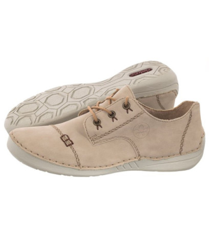 Rieker Beżowe 52520-62 (RI78-b) batai