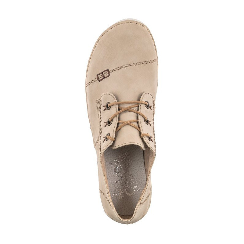 Rieker Beżowe 52520-62 (RI78-b) shoes