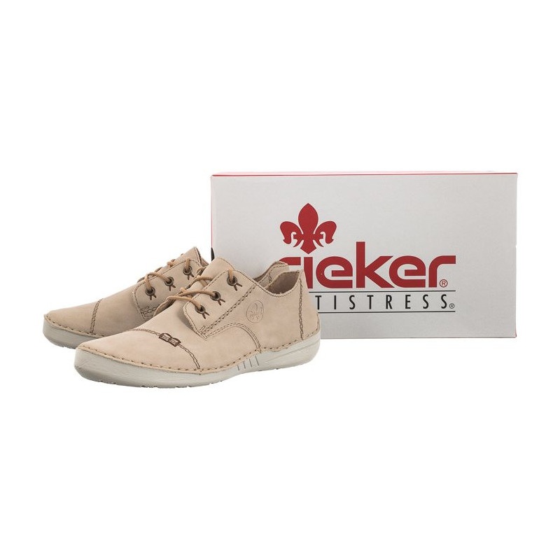 Rieker Beżowe 52520-62 (RI78-b) shoes