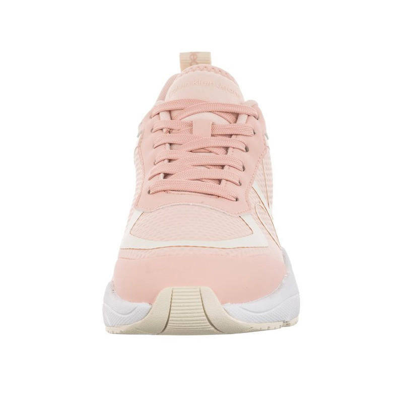 Calvin Klein Retro Tennis Over Mesh Wn Peach Blush/Creamy White YW0YW00946 0JV (CK252-a) sporta apavi