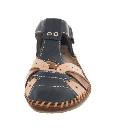 Rieker Granatowe M1655-14 (RI80-a) sandals