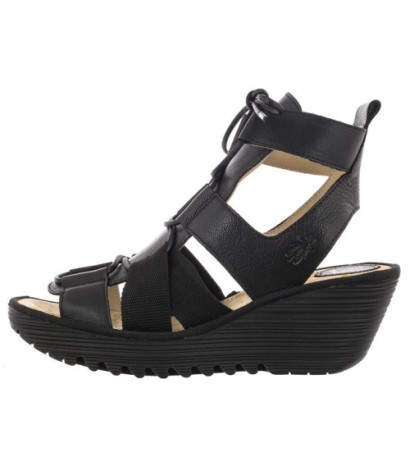 FLY London Yaca Mousse Black P501413000 (FL380-a) kurpes