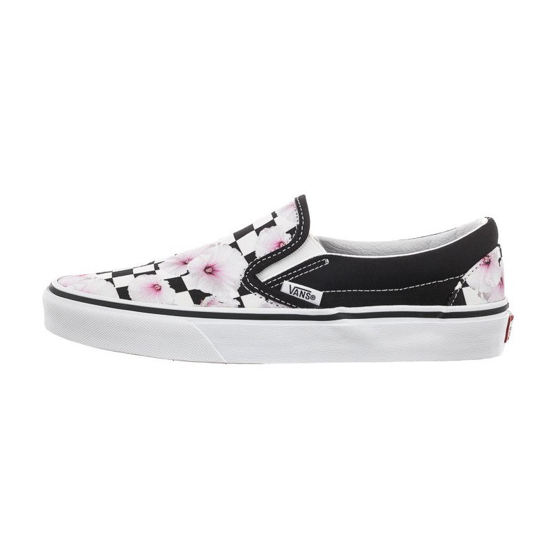 Vans Classic Slip-O Hibiscus Check Black VN0A5JLXBM81 (VA398-a) sportiniai bateliai