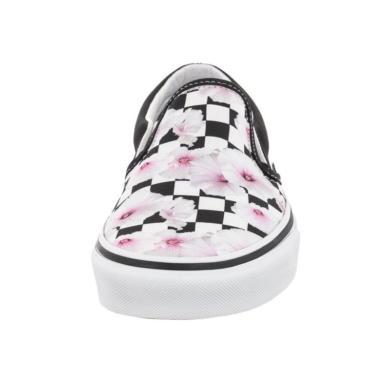 Vans Classic Slip-O Hibiscus Check Black VN0A5JLXBM81 (VA398-a) kurpes