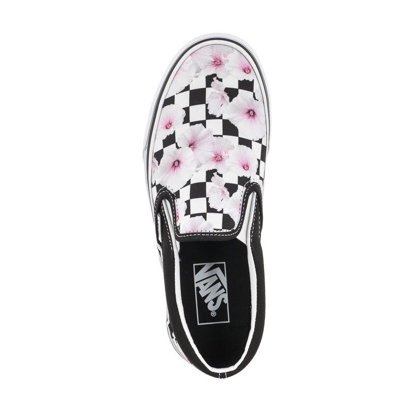 Vans Classic Slip-O Hibiscus Check Black VN0A5JLXBM81 (VA398-a) kurpes