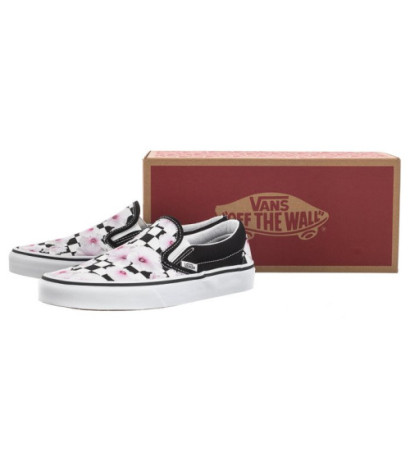 Vans Classic Slip-O Hibiscus Check Black VN0A5JLXBM81 (VA398-a) sneakers