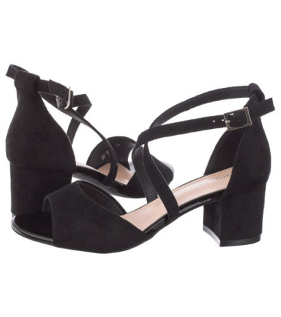 Sergio Leone Czarne SK 825 (SL481-a) bateliai