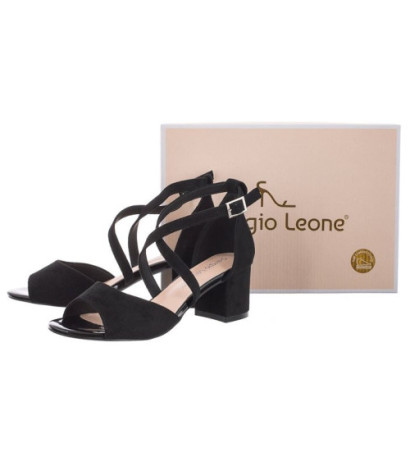 Sergio Leone Czarne SK 825 (SL481-a) kingad