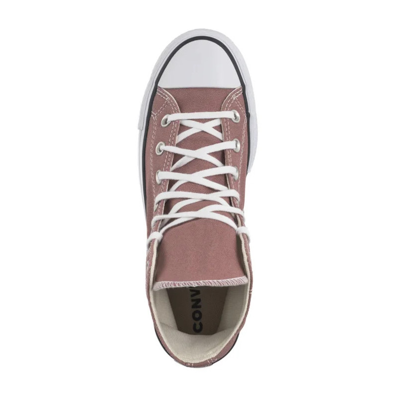 Converse CTAS Lift Hi Light Saddle/Natural Ivory A10645C (CO596-f) bateliai