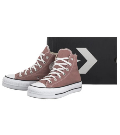 Converse CTAS Lift Hi Light Saddle/Natural Ivory A10645C (CO596-f) bateliai