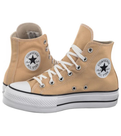 Converse CTAS Lift Hi Coastal Dune/White/Black A11874C (CO596-j) shoes