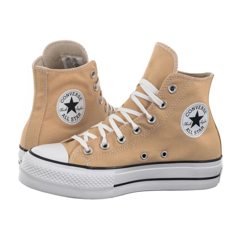 Converse CTAS Lift Hi Coastal Dune/White/Black A11874C (CO596-j) apavi