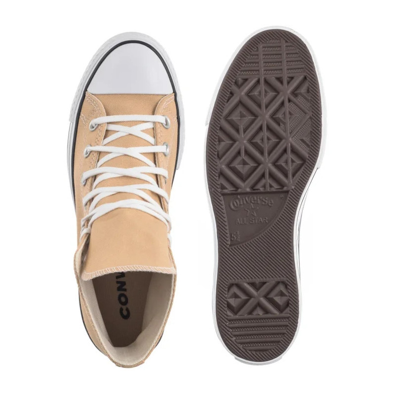 Converse CTAS Lift Hi Coastal Dune/White/Black A11874C (CO596-j) kingad