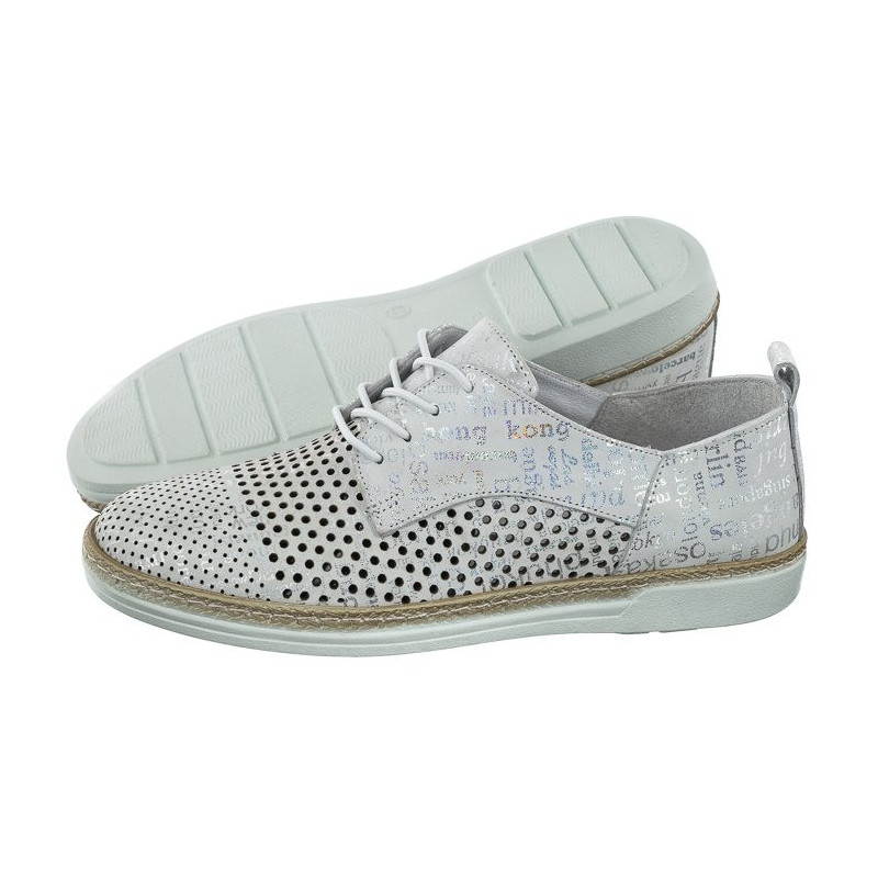 Artiker Białe/Srebrne 52C1009 (AR71-a) kurpes