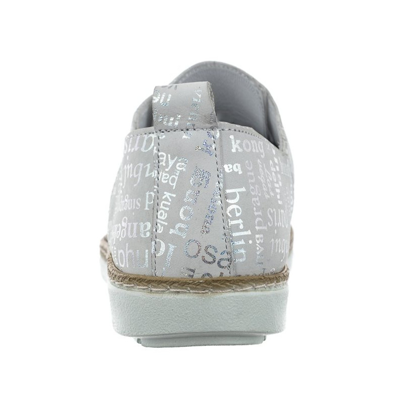 Artiker Białe/Srebrne 52C1009 (AR71-a) shoes