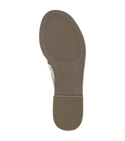 Caprice Złote 9-27100-42 959 Platin Metal (CP361-a) Sieviešu apavi/Flip Flops