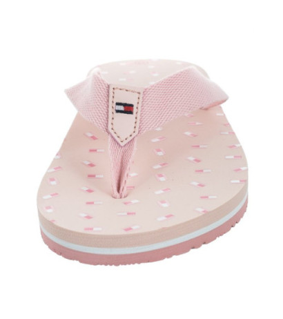 Tommy Hilfiger Flag Flip Flop Rosa T3A8-32787-0058 302 (TH768-a) apavi