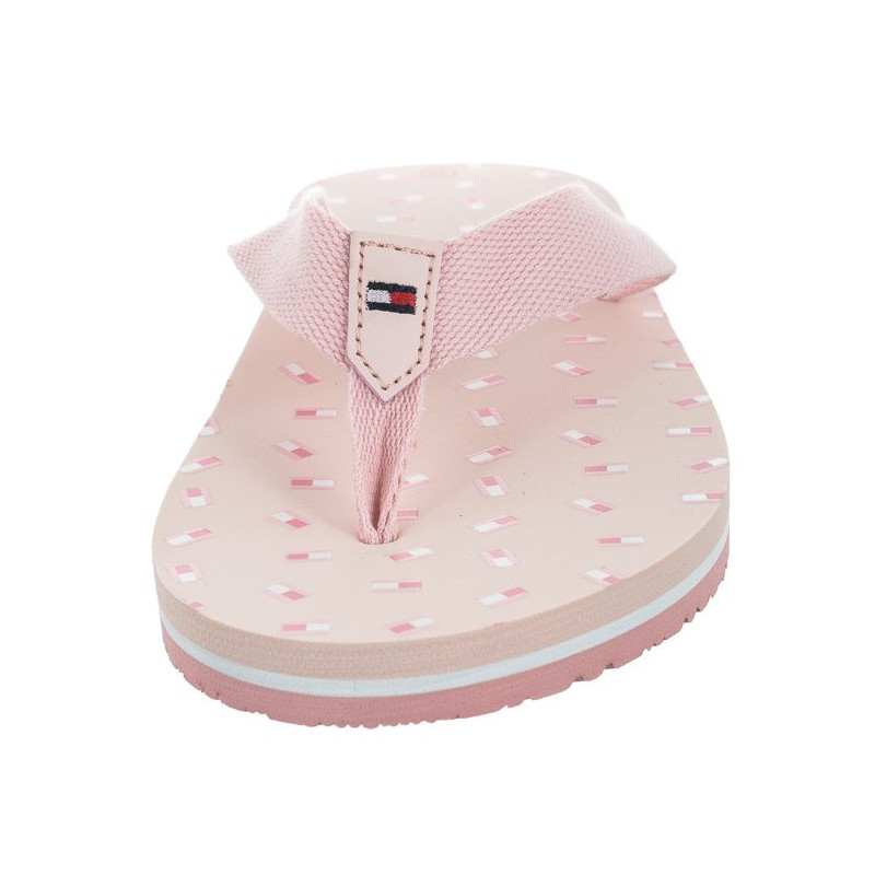 Tommy Hilfiger Flag Flip Flop Rosa T3A8-32787-0058 302 (TH768-a) apavi
