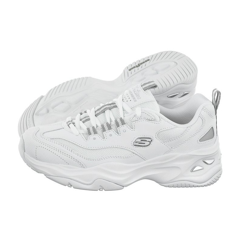Skechers D'Lites 4.0 White/Gray 149492/WGY (SK149-a) sportiniai bateliai