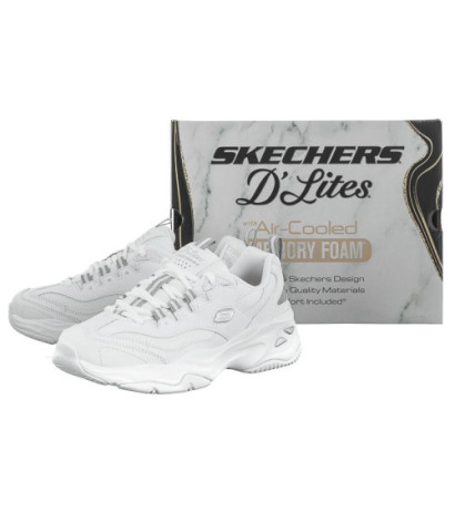 Skechers D'Lites 4.0 White/Gray 149492/WGY (SK149-a) spordijalatsid