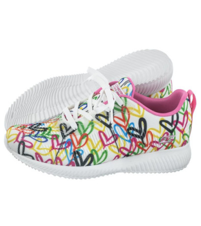 Skechers Bobs Squad Starry Love White/Multi 117092/WMLT (SK150-a) sports Shoes