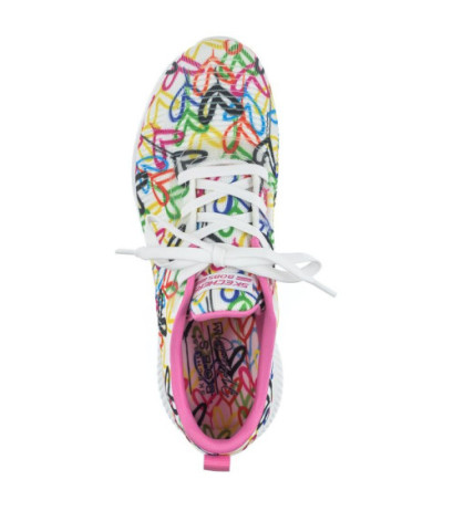 Skechers Bobs Squad Starry Love White/Multi 117092/WMLT (SK150-a) sporta apavi