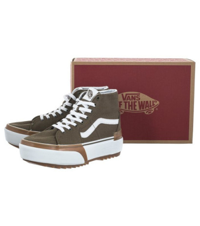 Vans Sk8-Hi Tapered Canvas Dark Olive VN0005U2DOL1 (VA406-a) apavi