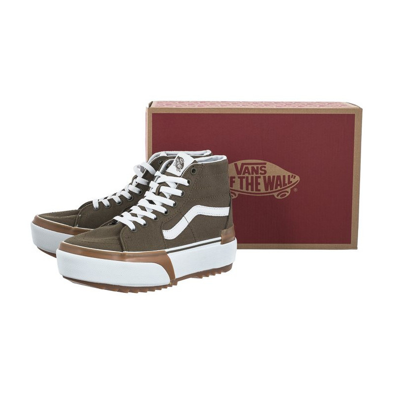 Vans Sk8-Hi Tapered Canvas Dark Olive VN0005U2DOL1 (VA406-a) apavi