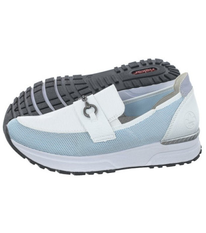 Rieker Niebieskie N7455-80 Blue Combination (RI103-a) shoes