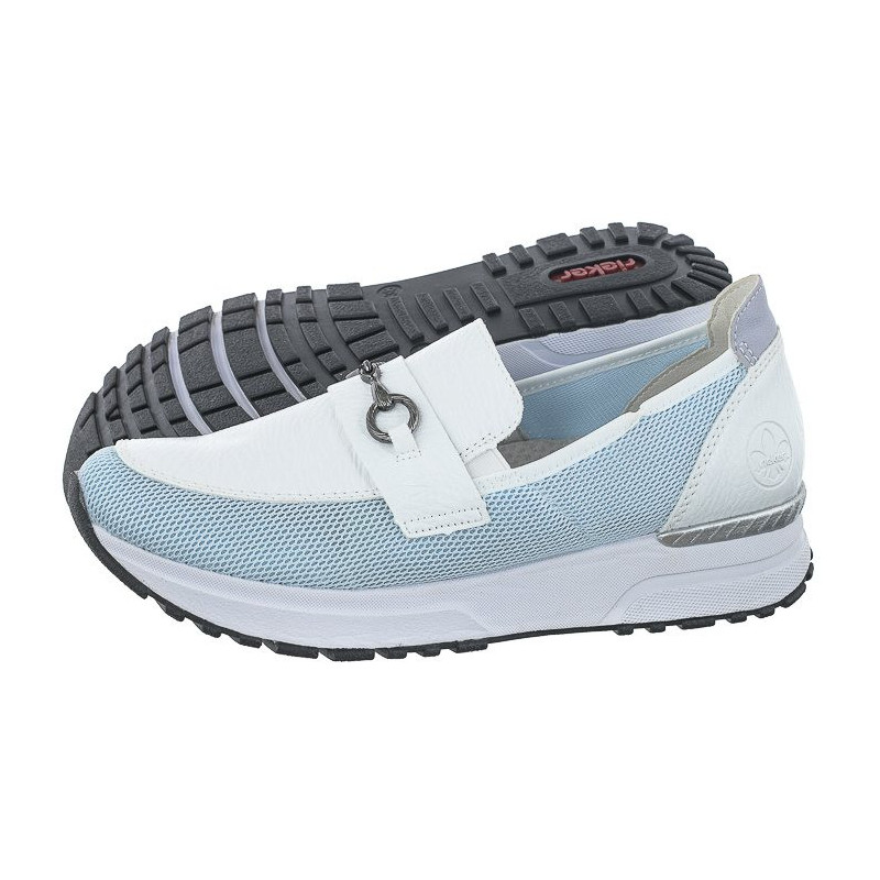 Rieker Niebieskie N7455-80 Blue Combination (RI103-a) kingad