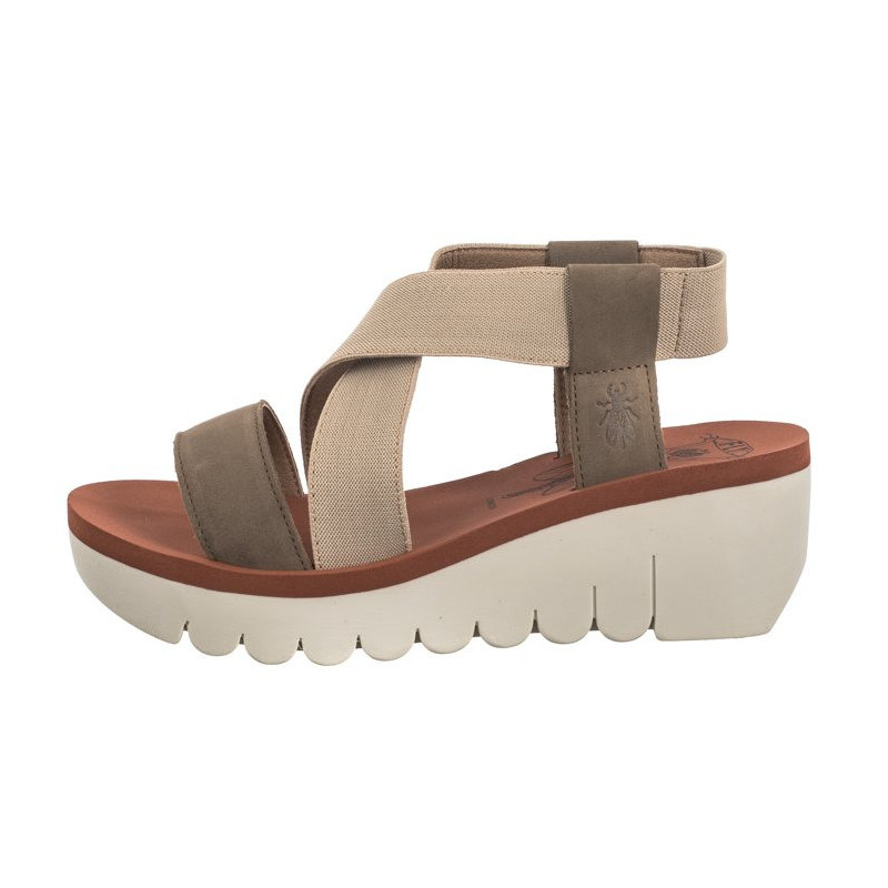 FLY London Yabi Cupi/Elas Milti/Beig/Bric P144922011 (FL383-b) batai