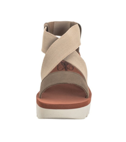 FLY London Yabi Cupi/Elas Milti/Beig/Bric P144922011 (FL383-b) kurpes