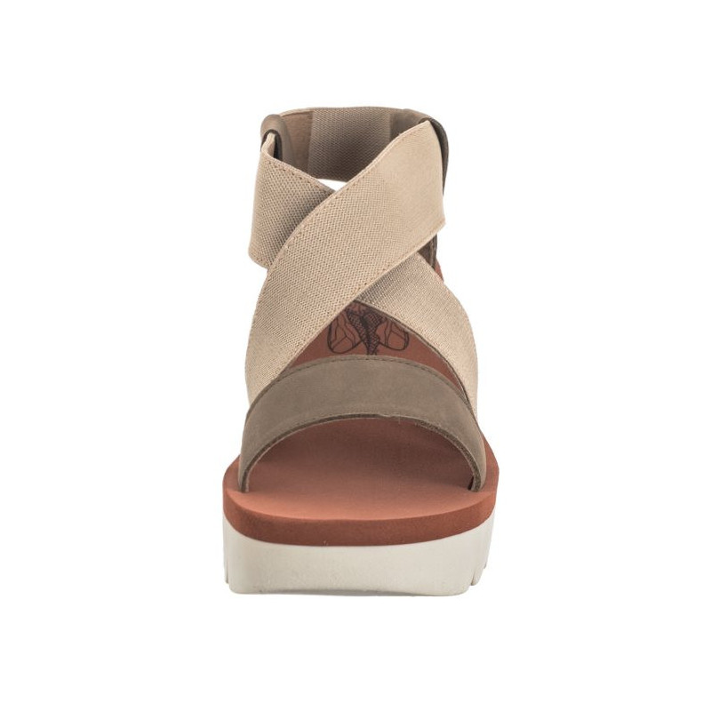 FLY London Yabi Cupi/Elas Milti/Beig/Bric P144922011 (FL383-b) batai