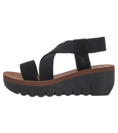 FLY London Yabi Blk/Blk Brick P144922013 (FL383-d) shoes