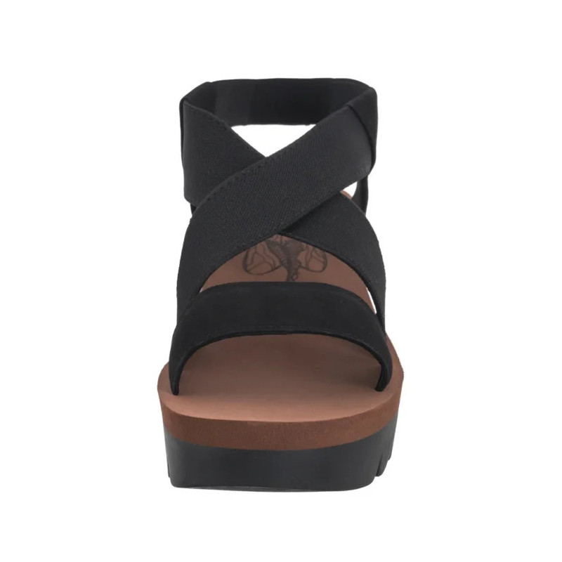 FLY London Yabi Blk/Blk Brick P144922013 (FL383-d) shoes