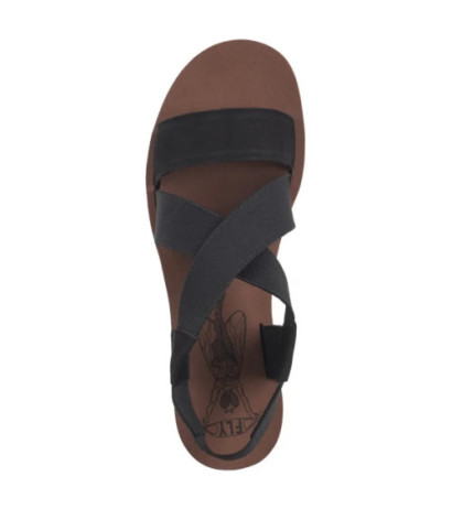 FLY London Yabi Blk/Blk Brick P144922013 (FL383-d) batai