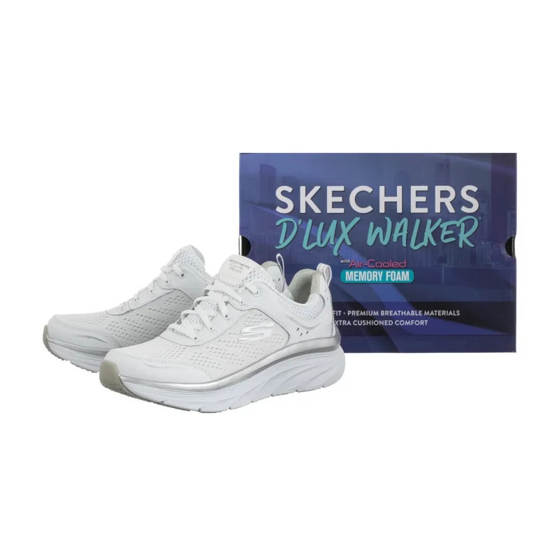 Skechers D'Lux Walker Infinite Motion White/Silver 149023/WSL (SK151-c) sportiniai bateliai