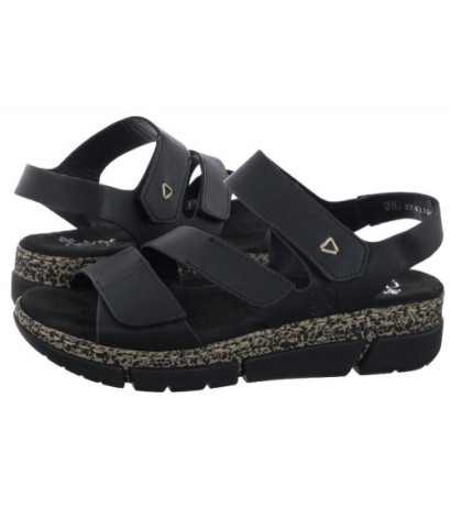 Rieker Czarne V2301-00 Black (RI109-a) shoes