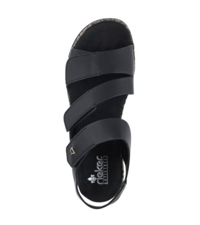 Rieker Czarne V2301-00 Black (RI109-a) shoes